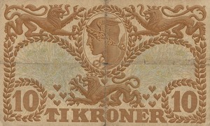 Denmark, 10 Krone, P31i