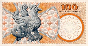 Denmark, 100 Krone, P56a Sign.2
