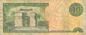 Dominican Republic, 10 Peso Oro, P165a