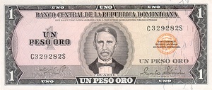Dominican Republic, 1 Peso Oro, P107a
