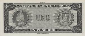 Dominican Republic, 1 Peso Oro, P108a