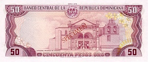 Dominican Republic, 50 Peso Oro, CS4