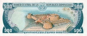 Dominican Republic, 500 Peso Oro, CS4