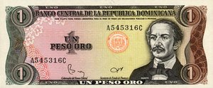 Dominican Republic, 1 Peso Oro, P126a