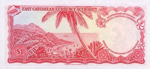 East Caribbean States, 1 Dollar, P13k