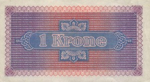 Faeroe Islands, 1 Krone, P9