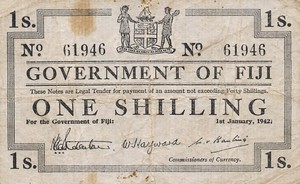 Fiji Islands, 1 Shilling, P48a v1