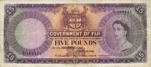 Fiji Islands, 5 Pound, P54c