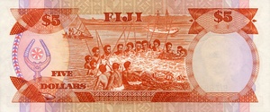 Fiji Islands, 5 Dollar, P83a