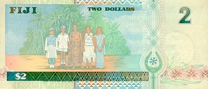 Fiji Islands, 2 Dollar, P96ar