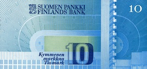 Finland, 10 Markka, P113a Sign.2