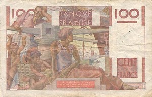 France, 100 Franc, P128c