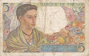 France, 5 Franc, P98a