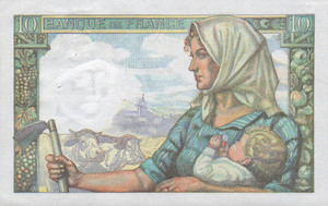France, 10 Franc, P99a