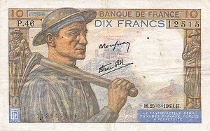 France, 10 Franc, P99e