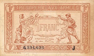 France, 1 Franc, M2