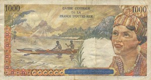 French Equatorial Africa, 1,000 Franc, P26