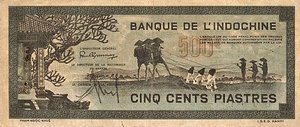 French Indochina, 500 Piastre, P69