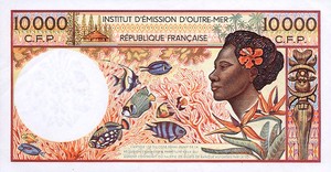 French Pacific Territories, 10,000 Franc, P4a