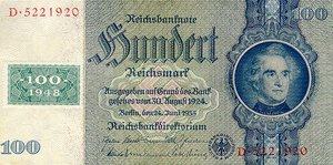 Germany - Democratic Republic, 100 Deutsche Mark, P7b