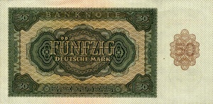 Germany - Democratic Republic, 50 Deutsche Mark, P14b PN60