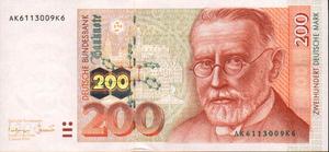 Germany - Federal Republic, 200 Deutsche Mark, P47