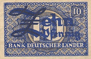 Germany - Federal Republic, 10 Pfennig, P12a