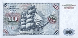 Germany - Federal Republic, 10 Deutsche Mark, P31d