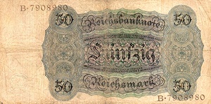 Germany, 50 Reichsmark, P177