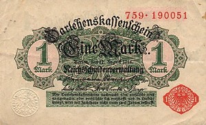 Germany, 1 Mark, P50