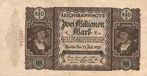Germany, 2,000,000 Mark, P89a