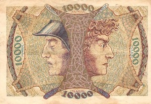 German States, 10,000 Mark, S910