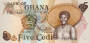 Ghana, 5 Cedi, P15b v1
