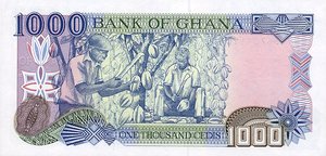 Ghana, 1,000 Cedi, P32a