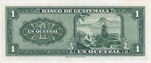 Guatemala, 1 Quetzal, P43 v4, P43d