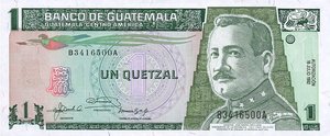 Guatemala, 1 Quetzal, P80