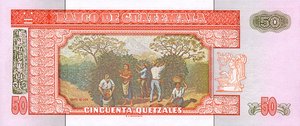 Guatemala, 50 Quetzal, P84