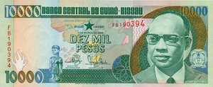 Guinea-Bissau, 10,000 Peso, P15a