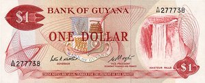 Guyana, 1 Dollar, P21e