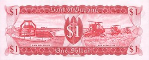 Guyana, 1 Dollar, P21f