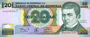 Honduras, 20 Lempira, P73d
