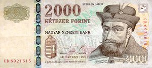 Hungary, 2,000 Forint, P181a