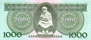 Hungary, 1,000 Forint, P173a v1