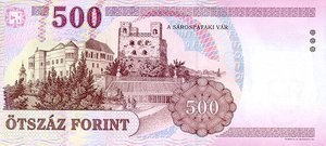 Hungary, 500 Forint, P179a