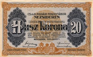 Hungary, 20 Korona, 
