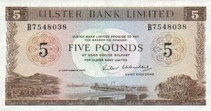 Ireland, Northern, 5 Pound, P326c