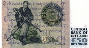 Ireland, Republic, 50 Pound, P78b