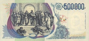 Italy, 500,000 Lira, P118