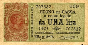 Italy, 1 Lira, P34