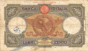 Italy, 100 Lira, P55a